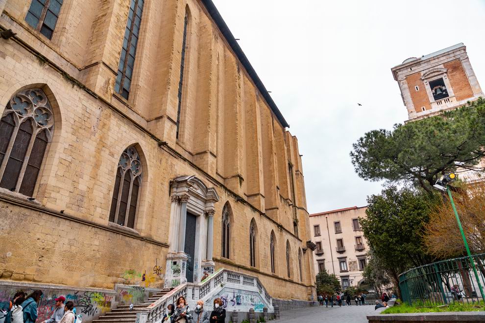 Santa Chiara templom Nápoly