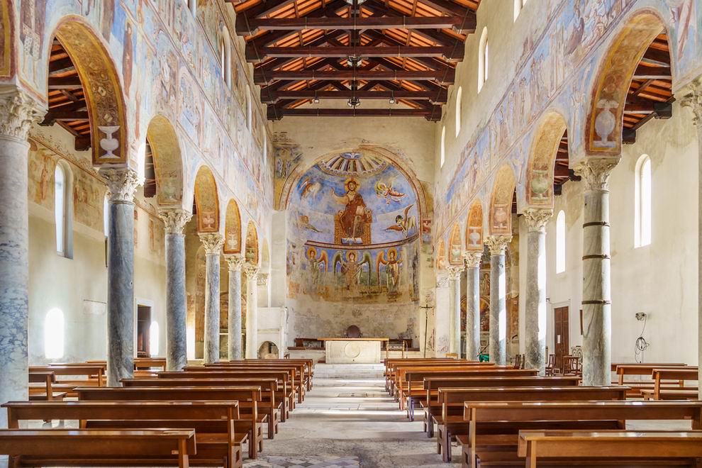 Capua Basilica di S. Angelo in Formis