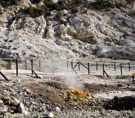 Solfatara Nápoly Olaszország