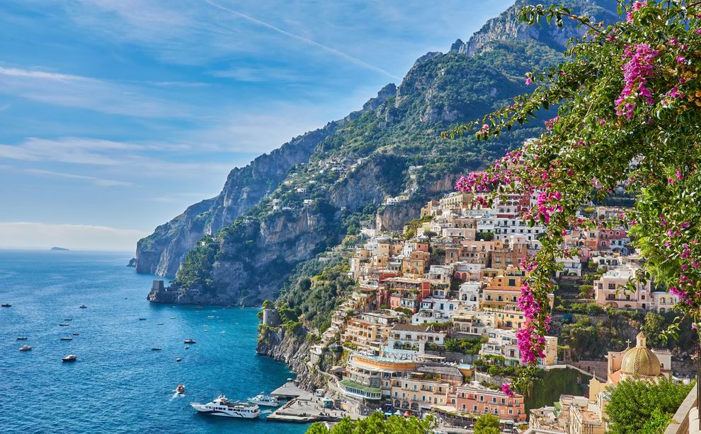 Nápoly környéke látnivalók - Positano